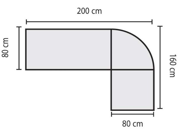 bureau cadre informatique complet kamos