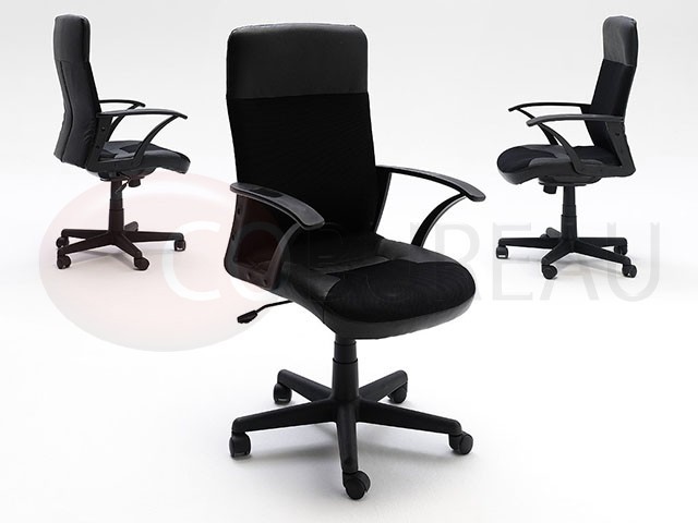 Fauteuil de bureau Igo - Mesh cuir