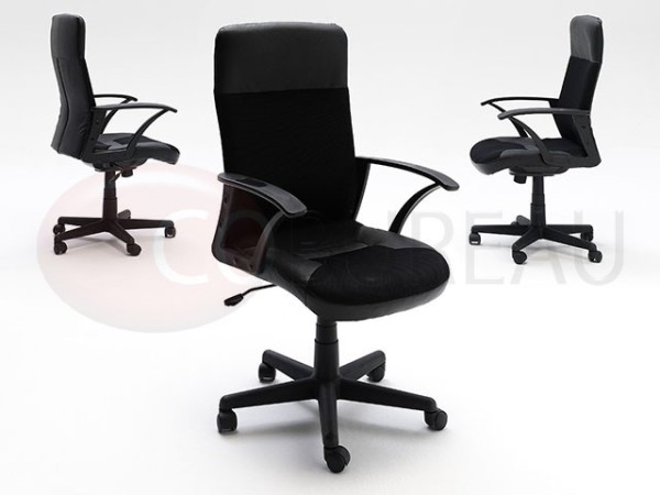 Fauteuil de bureau Igo - Mesh cuir