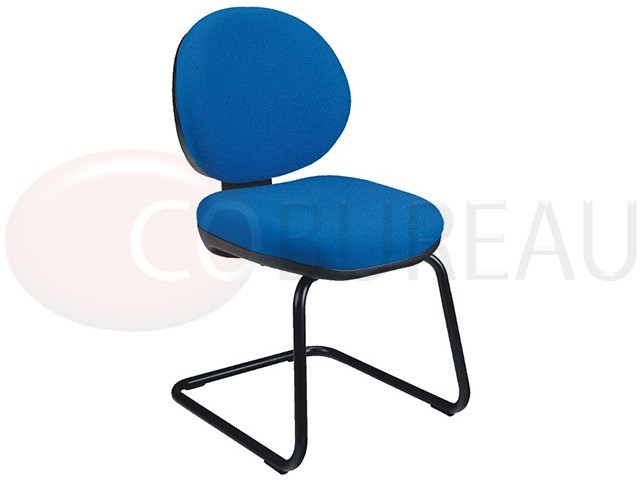 Siège visiteur Domus - Tissu rembourré