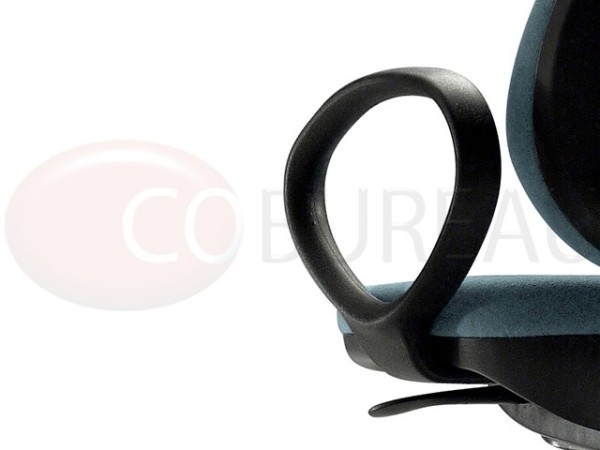 Siège visiteur Domus - Tissu rembourré