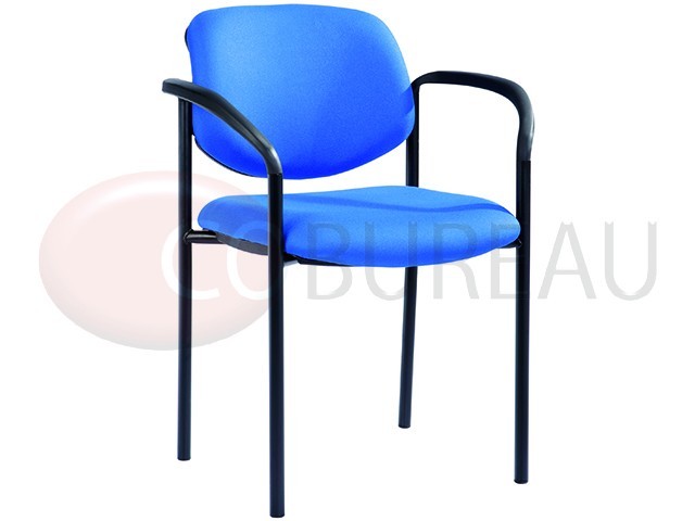 Fauteuil visiteur Styl ARM - Tissu rembourré 