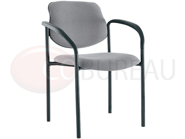 Fauteuil visiteur Styl ARM - Tissu rembourré 