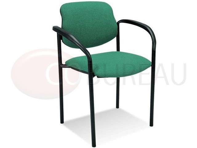 Fauteuil visiteur Styl ARM - Tissu rembourré 