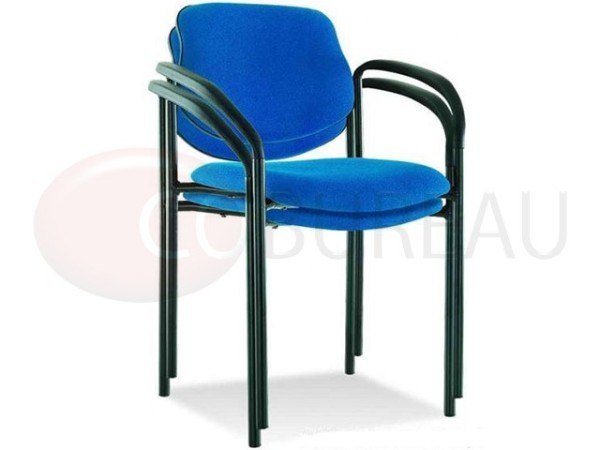 Fauteuil visiteur Styl ARM - Tissu rembourré 
