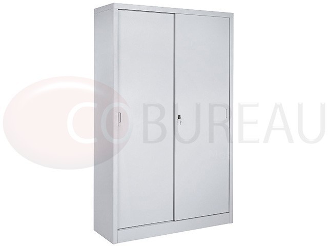 Armoire métallique à portes coulissantes - L. 120 x H. 200 cm