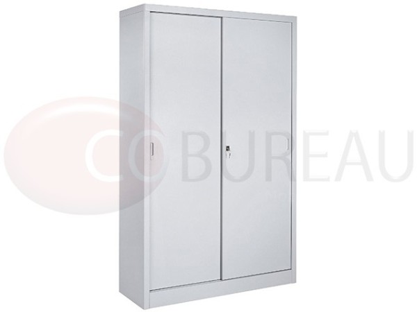 Armoire métallique à portes coulissantes - L. 120 x H. 200 cm
