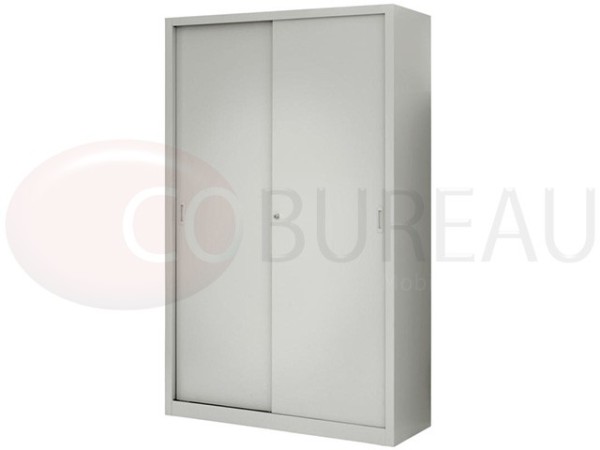 Armoire métallique à portes coulissantes - L. 120 x H. 200 cm