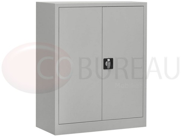 Armoire métallique basse à portes battantes