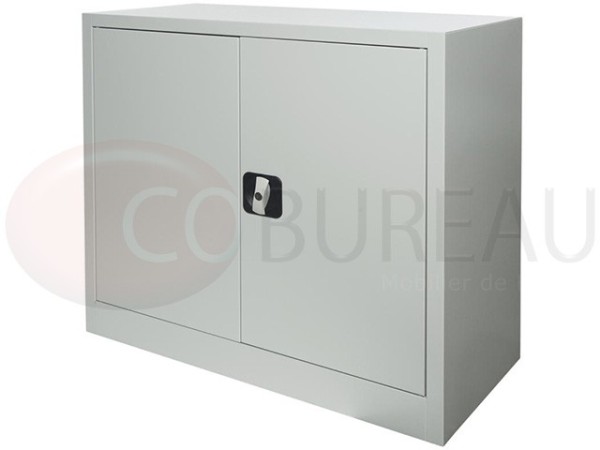 Armoire métallique basse à portes battantes