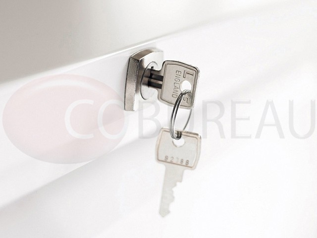 Classeur dossiers suspendus Métal 3 tiroirs