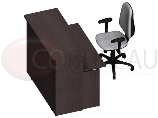 Comptoir droite Kamos L 125 cm