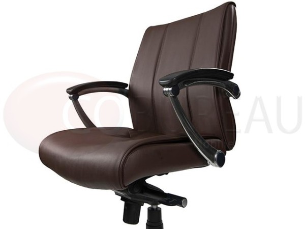 Fauteuil direction Boss cuir marron