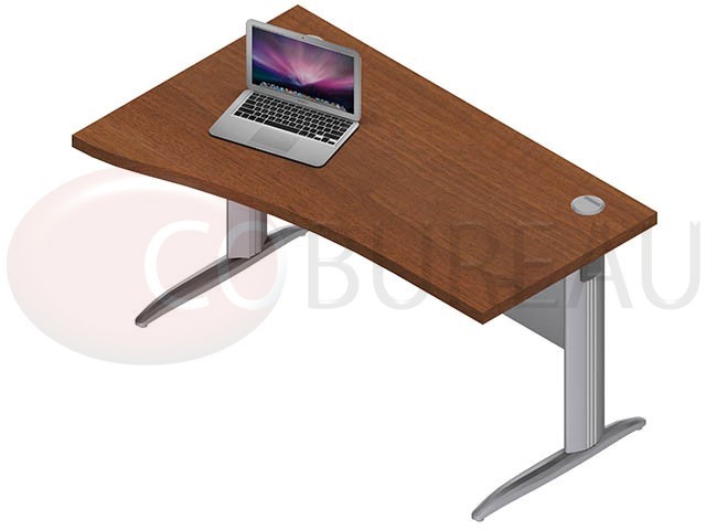 Bureau vague Pro métal 140 Cm 