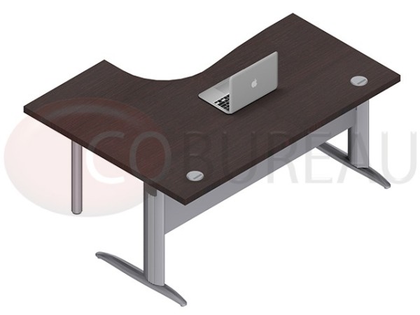 Bureau Compact 160 pieds en L 