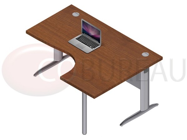 Bureau Compact 160 Cm Pro métal 