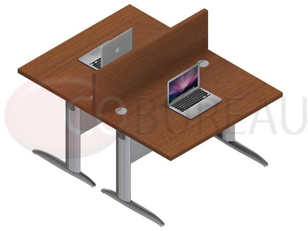 Ensemble 2 bureaux doit 120 