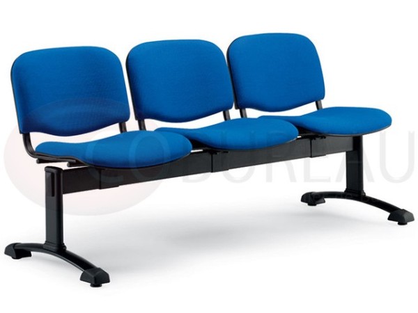 Siège sur poutre 3 places Smart Tissu