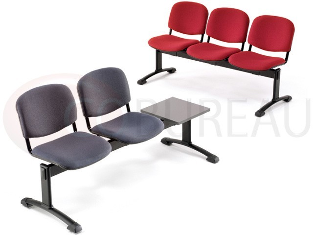 Siège accueil poutre 3 places 