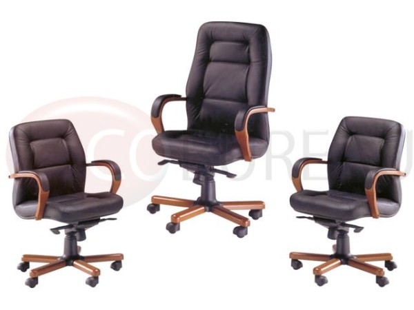 Fauteuil direction Zenia - Cuir 