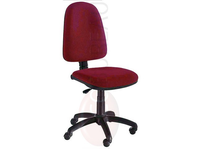 Siège de bureau Flex - Tissu bordeaux