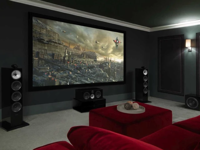 Salle de cinéma chez soi